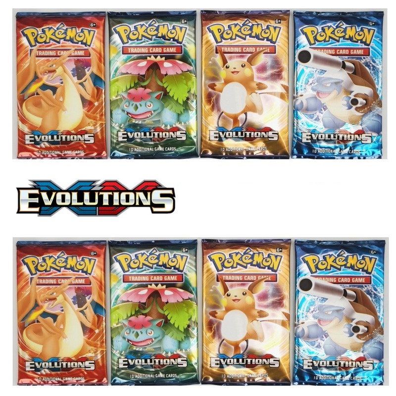 324pcs / Set Mainan Kartu Pokemon Bahasa Inggris Untuk Anak Laki-Laki / Perempuan