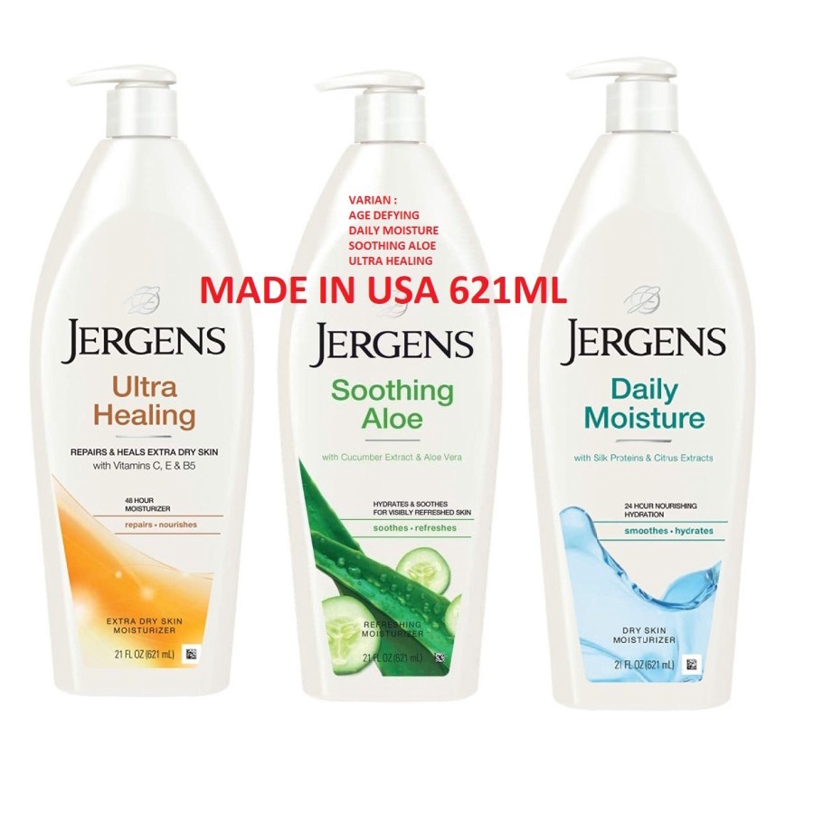 Jual JERGENS Body Lotion USA 621ml Shopee Indonesia