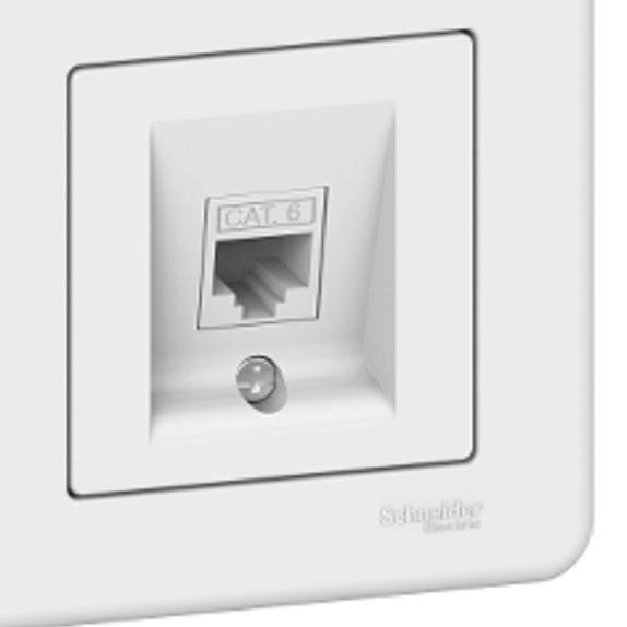 SCHNEIDER LEONA SOKET DATA CAT6 OUTLET RJ45