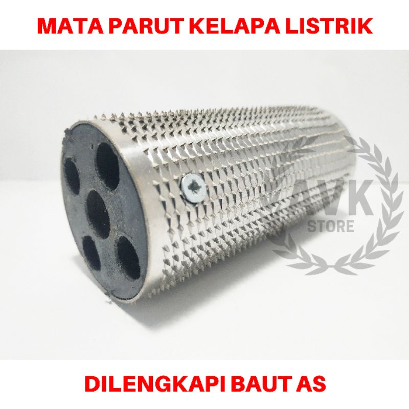 Mata Parut Kelapa Roll Parut Kelapa Dengan Baut As