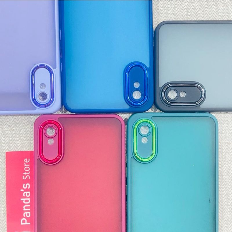 Case Redmi 9A Metal Chrome Softcase Dove Premium Luxury PSS