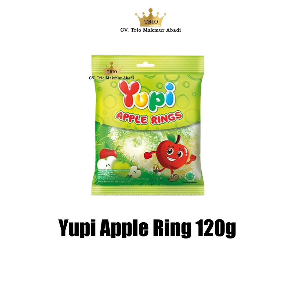 

Permen yupi ring apple 120g