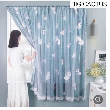 NA - TIRAI TANPA PAKU MOTIF UKURAN 1 X 2 METER HORDEN TIRAI TANPA BOR