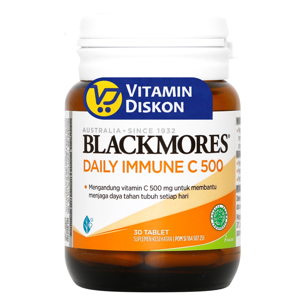 BLACKMORES DAILY IMMUNE C 500 - 30 CAPS