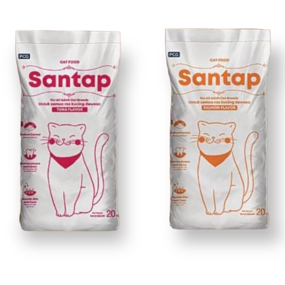 Makanan Kucing SANTAP 20Kg, Product by PCG.
