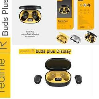 Realme Buds Plus Original Buds+ Earbuds Headset Bluetooth Super Bass - Putih