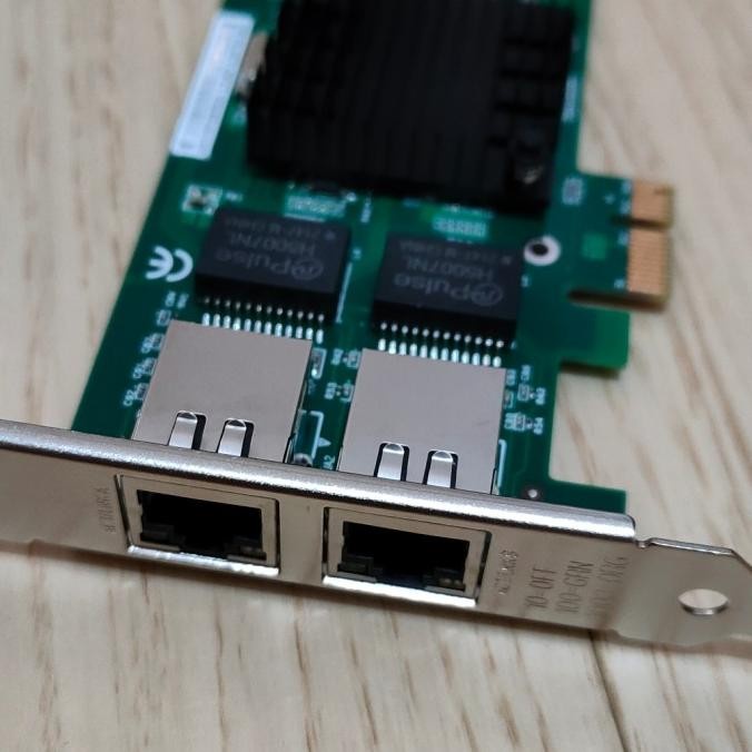 Lan Card Intel Dual 2 Port Gigabit pcie ethernet x1 server pci-e 82576