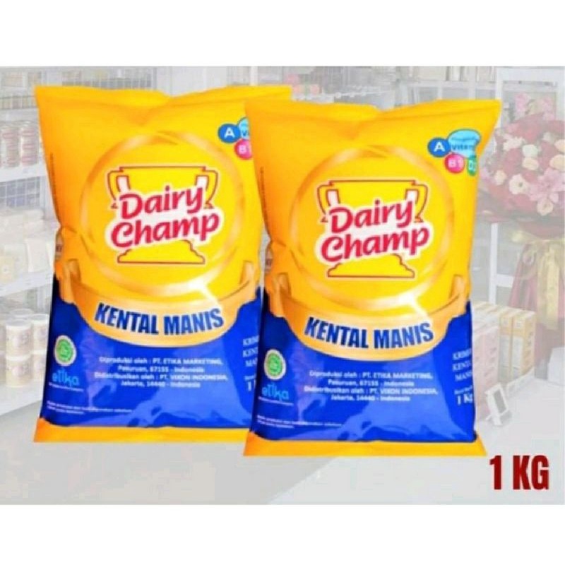 

DairyChamp 1kg pillow bag