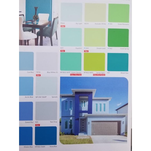 Nippon Vinilex 300 White Cat Interior/Exterior 5 Kg - Warna