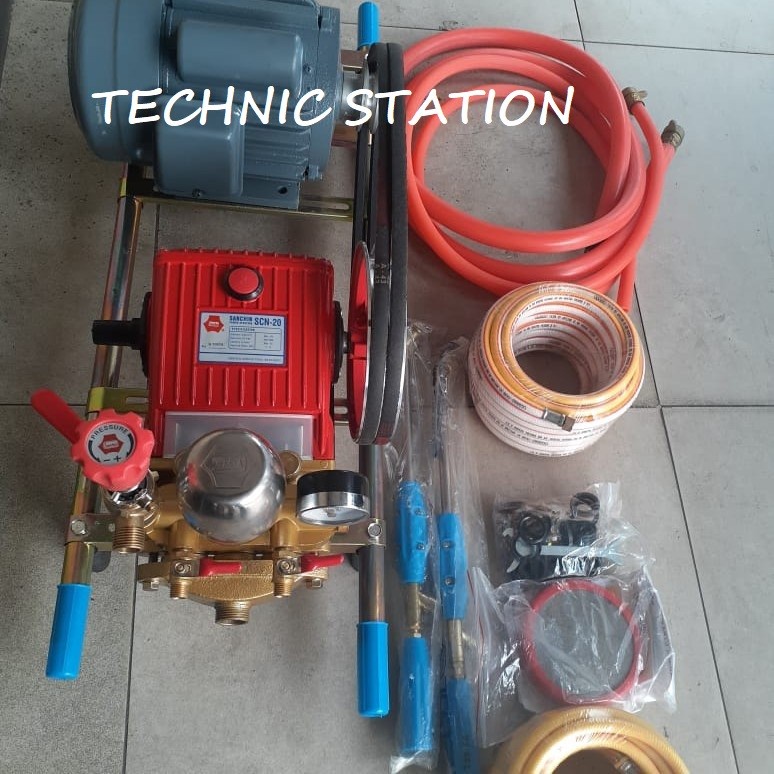 mesin cuci steam sanchin 20 elektromotor 1HP