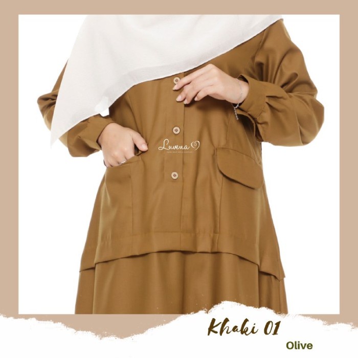 Seragam Dinas Pns Khaki Tua 01 Luvena Baju Dinas Wanita Baju Pns