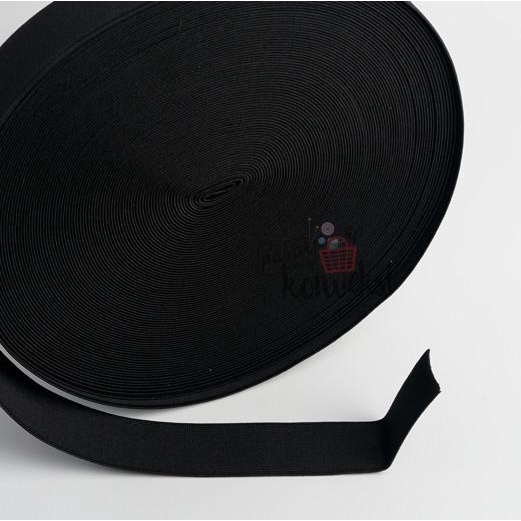 Karet Elastis Hitam Penguin 2.5 cm (1")