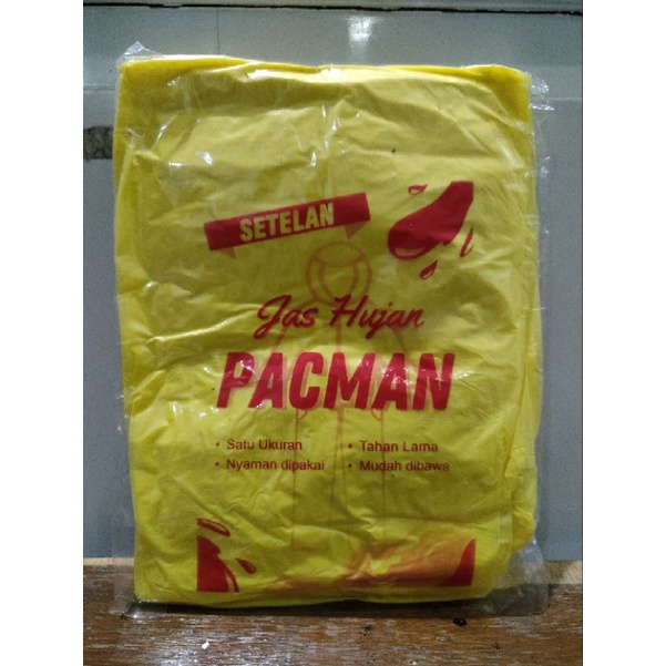 Jas Hujan Plastik HDPE Stelan (  Jaket Celana )ekonomis 1 Lusin atau 12 pcs