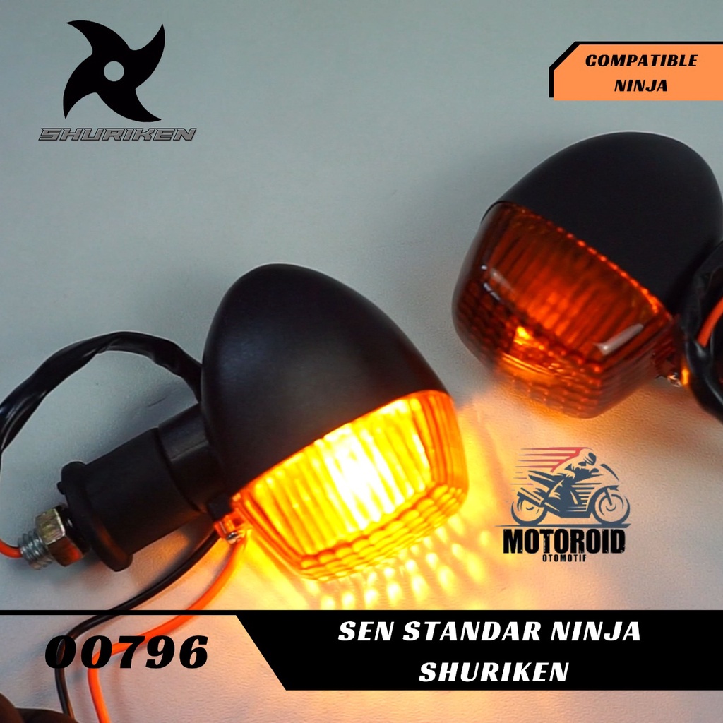 LAMPU SEN STANDAR NINJA SHURIKEN SEIN BOHLAMP STANDAR UNIVERSAL VIXION AEROX DLL