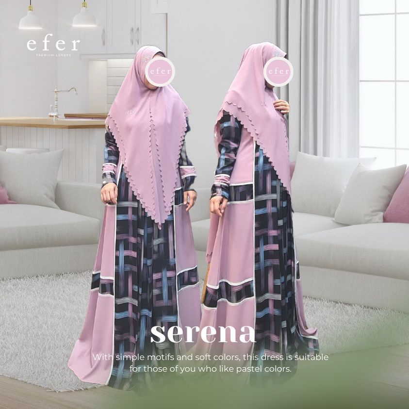 Serena Gamis Dress Set by Efer Premium Syari