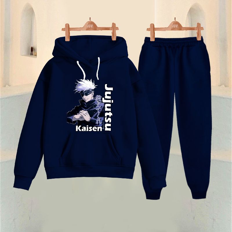 setelan Hoodie anak karakter jujitsu kaisen/umur 3-17 tahun/bisa COD