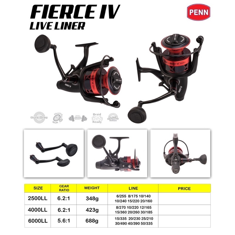 Reel Penn FIERCE IV ORIGINAL