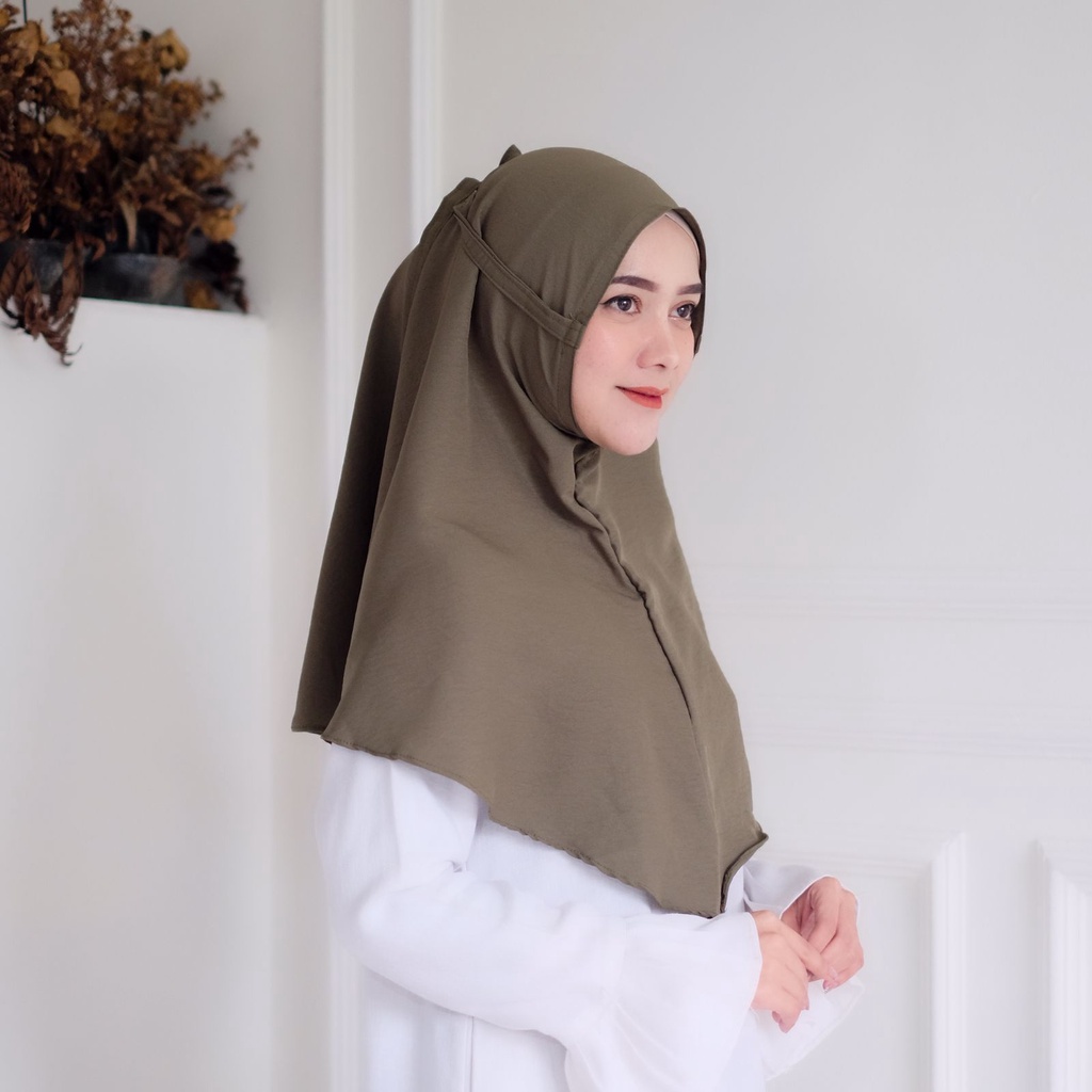 Bergo Maryam Crinkle Non Ped