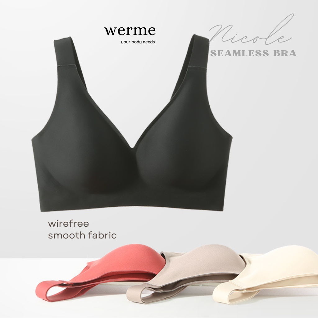 NICOLE  BIG SIZE SEAMLESS BRA