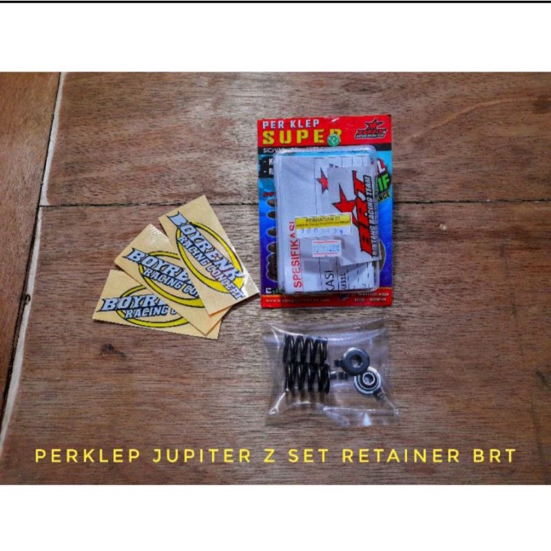 PER PIR KLEP RACING JUPITER Z SET RETAINER BRT-BOYRENK RACING