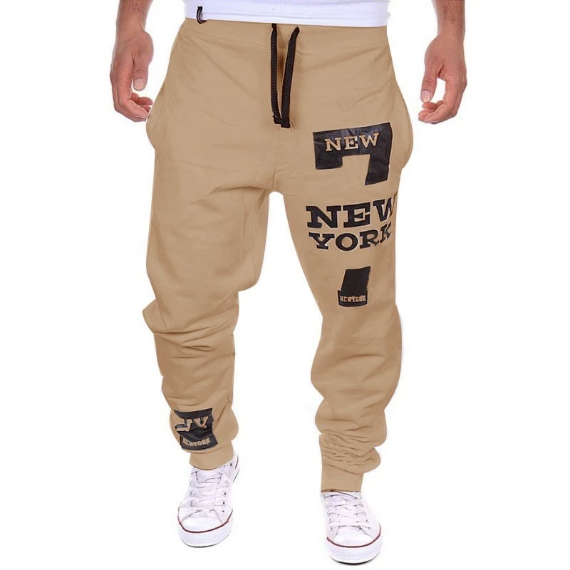 CELANA JOGER JOGGER PANTS PANJANG NEW YORK COWOK PRIA TRAINING GYM FASHION