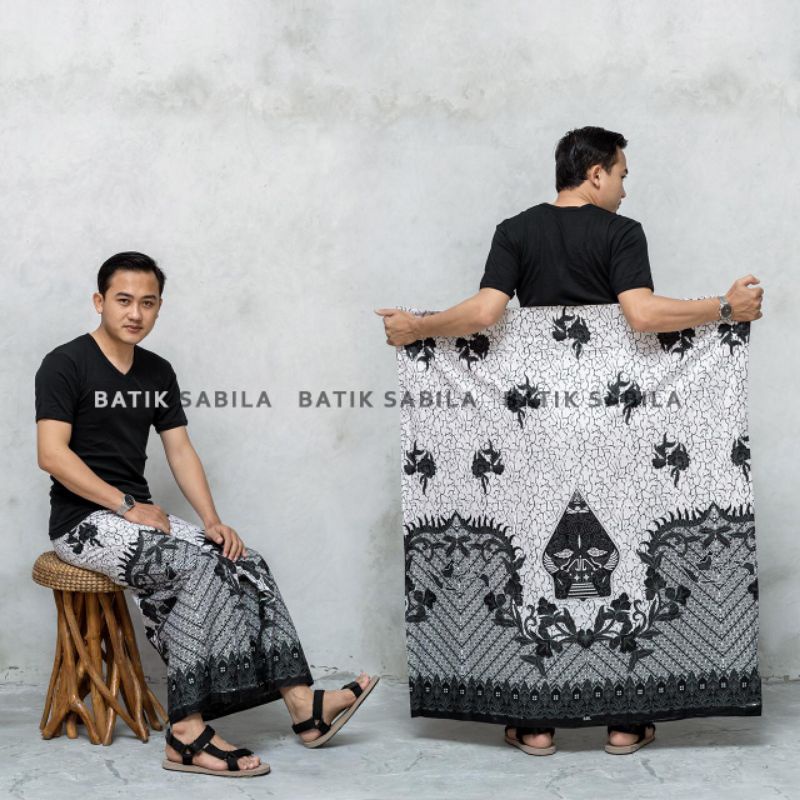 SARUNG BATIK PRIA DEWASA/BATIK SANTRI (DEWASA UKURAN 220cmX120cm)