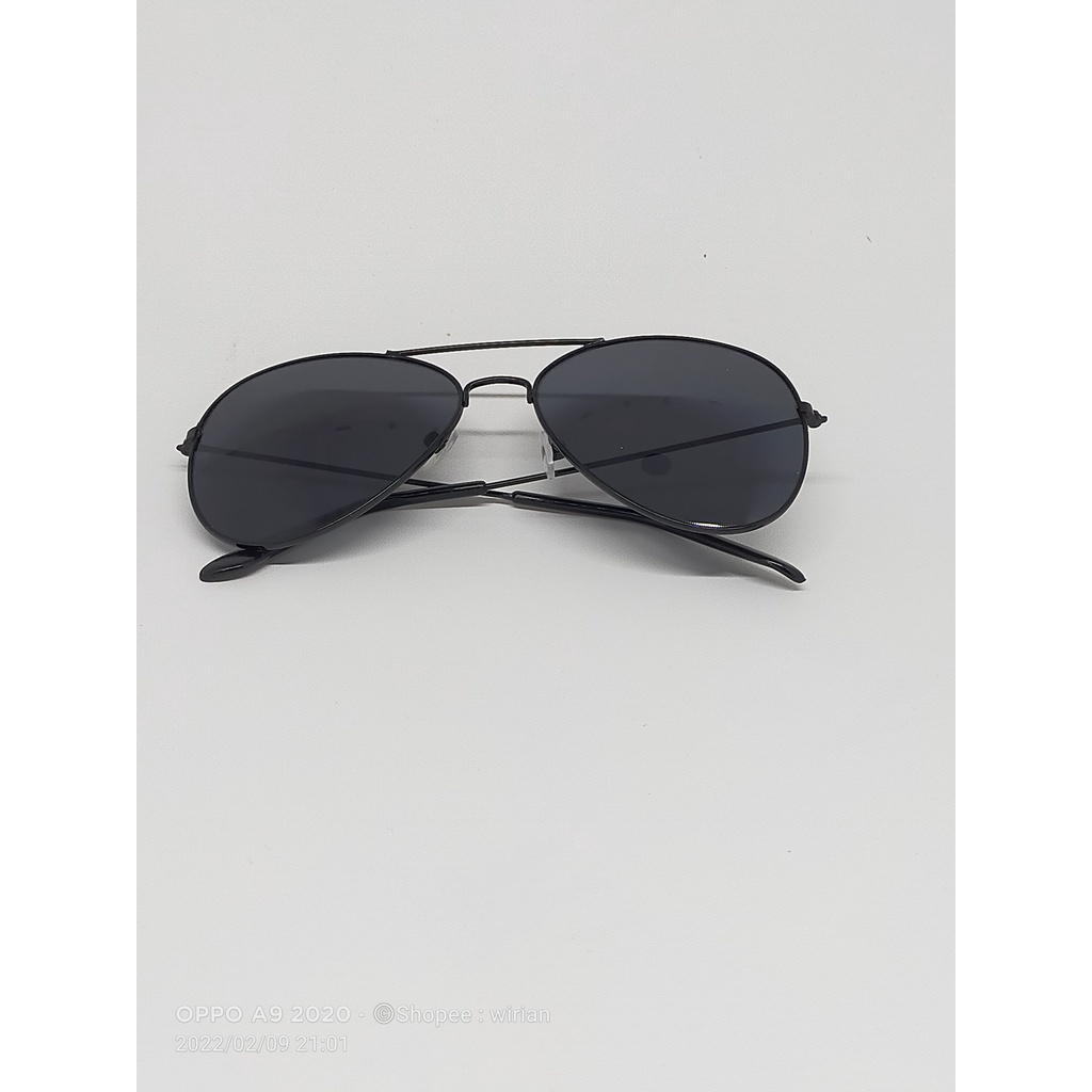 MEDAN  W106 Kacamata Hitam Aviator TOP GUN