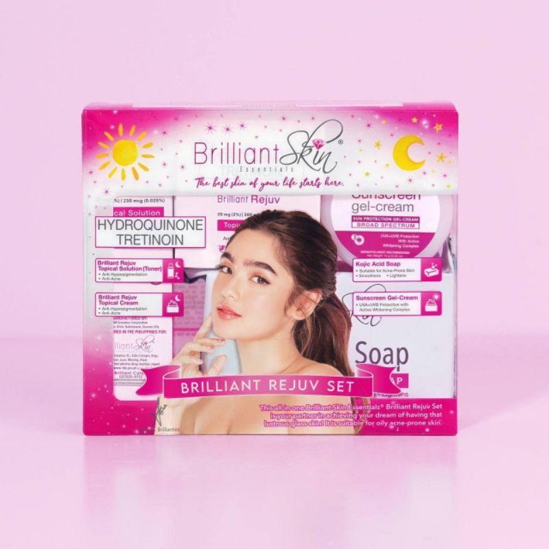 BRILLIANT SKINCARE PAKET SET PRODUCT ORIGINAL PHILIPINES