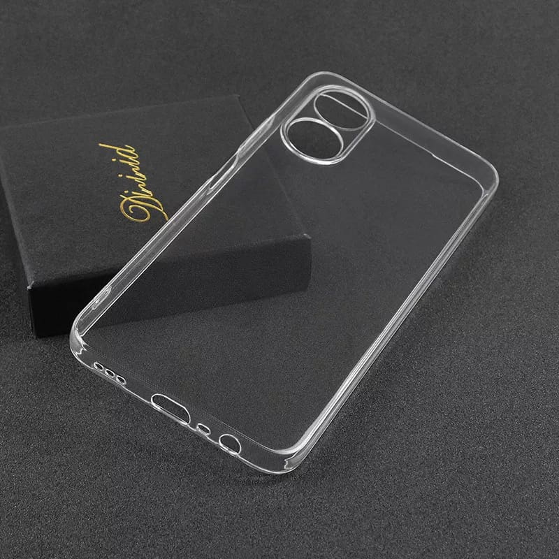 PROMO Paket 2IN1 Casing For OPPO A17 SoftCase Clear Free Tempered Glass Layar FIDS STOR