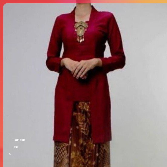 Kebaya Atasan Kebaya Kutubaru bludru panjang POLOS Kebaya Bludru