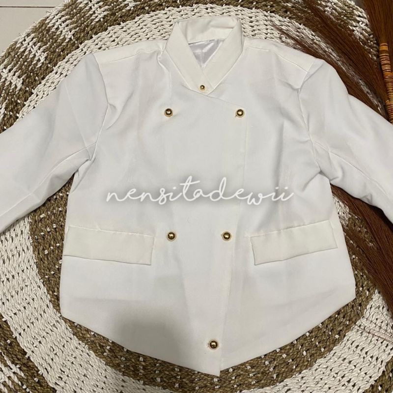 [1 Set] Baju Adat Jawa - Solo, Nuansa Putih