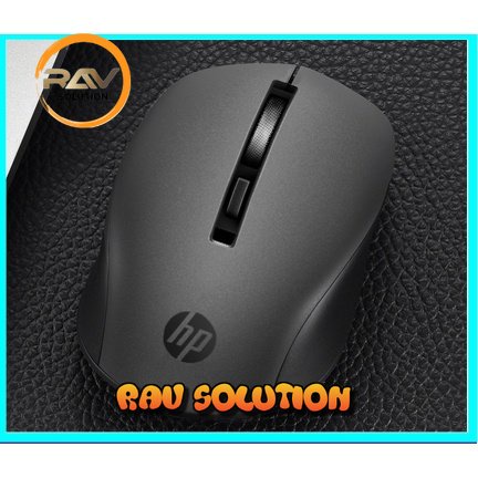 Mouse wireless HP gaming silent click original plus 1600DPI-S1000/ Wireless Mouse gaming HP silent click-S1000 plus-Hitam  - RAV SOLUTION