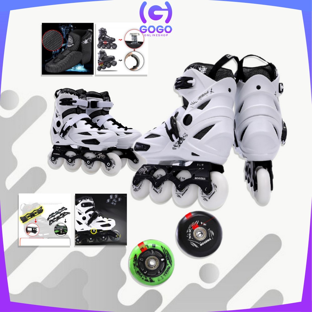 GOGO-O10 Sepatu Roda Dewasa / Inline Skate Dewasa / Power Roller Skate / Sepatu Roda Pria dan Wanita