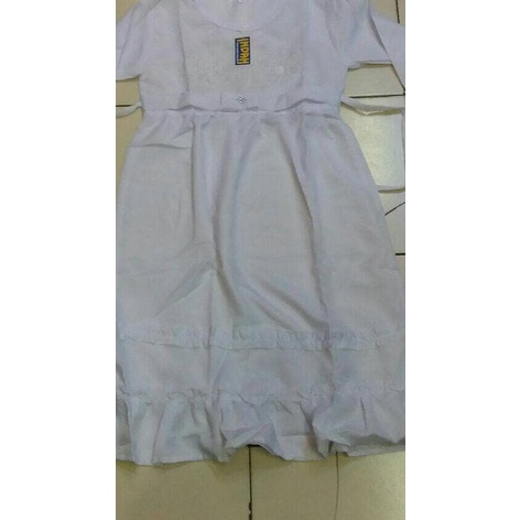 Baju muslim anak / Gamis putih polos
