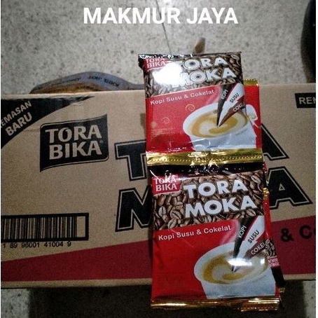 

TORABIKA TORA MOKA KOPI SUSU COKELAT 26gr (1 RENTENG ISI 11 SACHET)