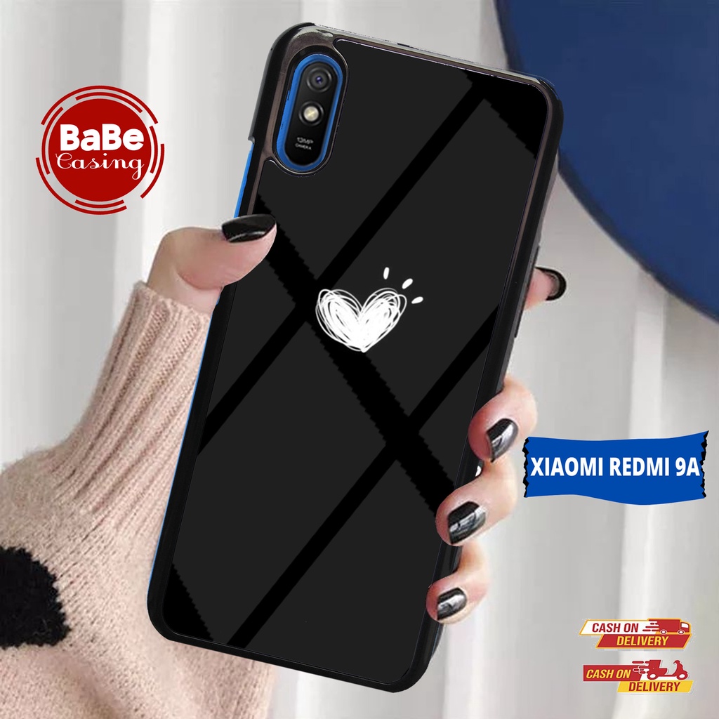 Case XIAOMI REDMI 9A - Casing Hp XIAOMI REDMI 9A - [ BLACK CUTE ] - Case Hp - Casing Hp - Softcase X
