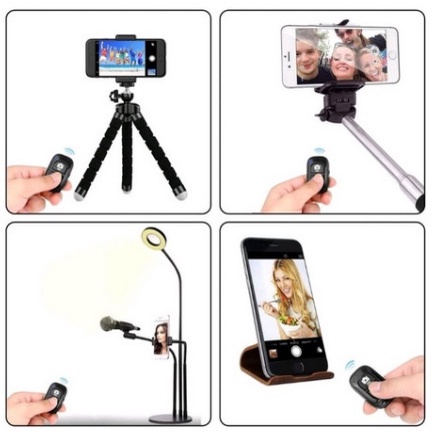 Remote Bluetooth Remote Shutter Kamera Android ios