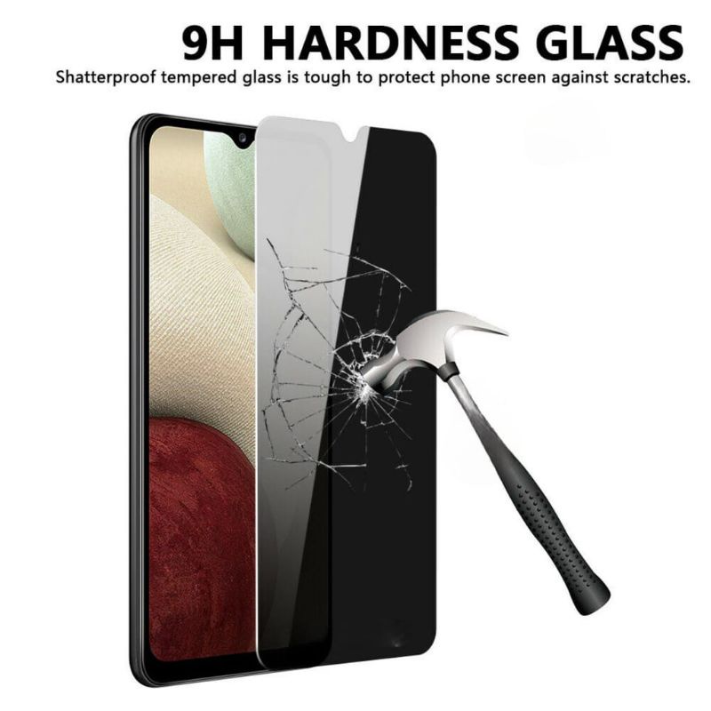 Tempered Glass Anti Spy VIVO Y12S/Y20/Y20S/Y21T/Y75/Y51A/Y53S Anti Gores Antispy KACA