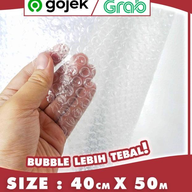 

BUBBLE WRAP ROLL 40 CM X 50 METER HITAM PUTIH MEGA INDO PACKING MIP - Mega 40cm Putih