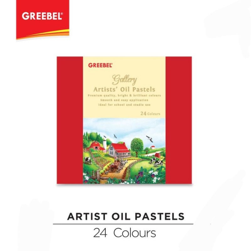 

ARTIST OIL PASTEL GREEBEL 24 Dan 48 WARNA