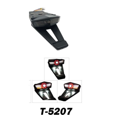 spakbor kolong KLX stoplamp lampu stop plus sen buntut spakbor universal