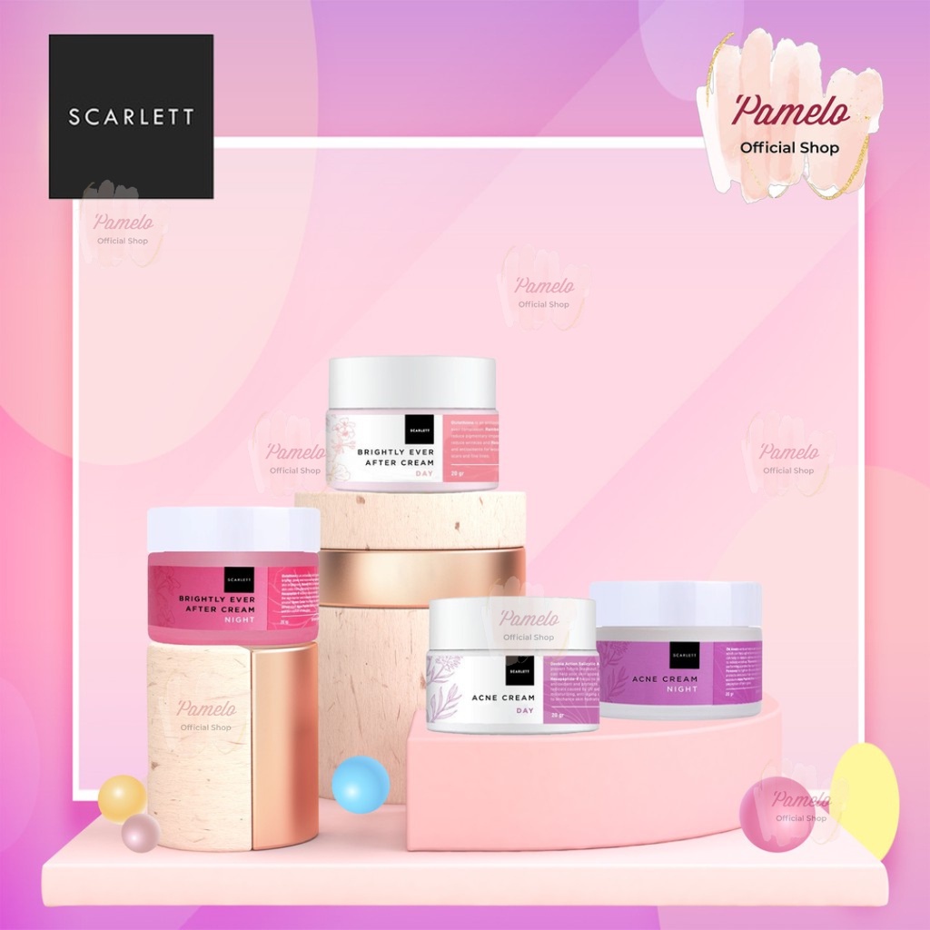 ❤️ Pamelo ❤️ Scarlett Whitening BPOM SALE 100% RESMI ORIGINAL SCARLET SCARLETT BY FELICYA ANGELISTA-3