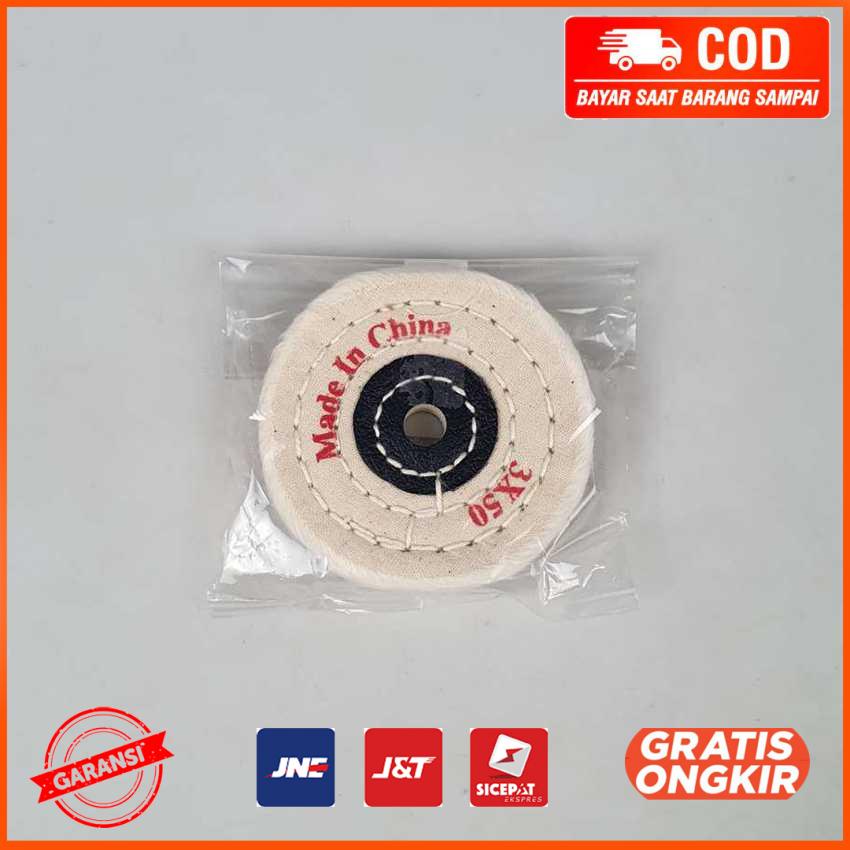 Pad Poles Buffing Pad Polishing Wheel 75 mm untuk Bor AHC710