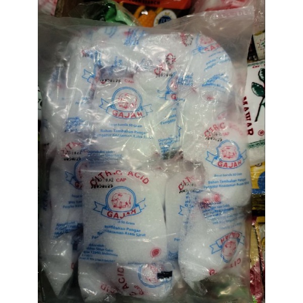 citric/sitrun acid