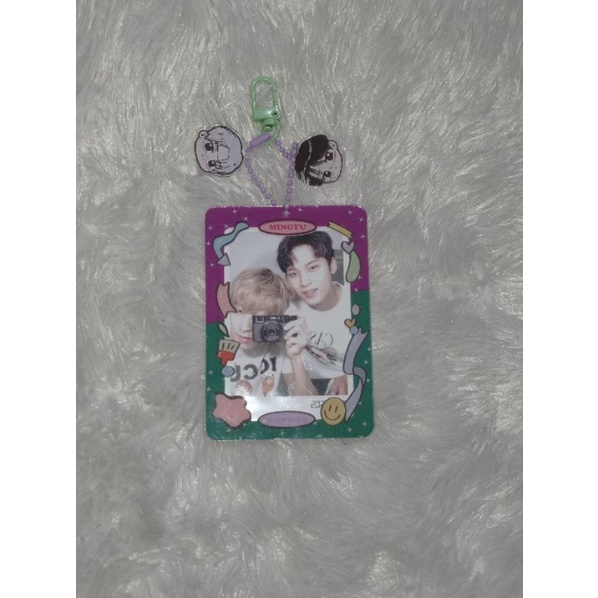 SEVENTEEN MINGYU WONWOO MINWON ACRYLIC AKRILIK CARDHOLDER