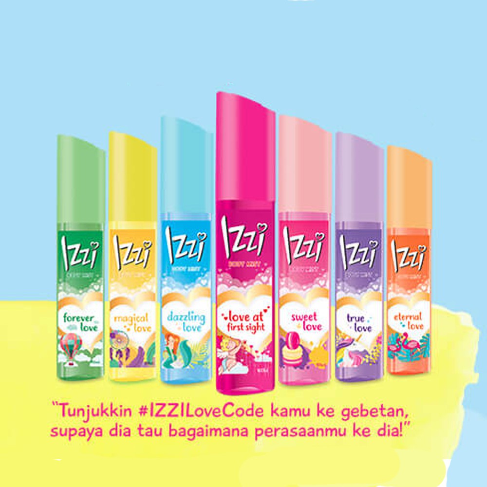 PARFUM IZZI BODY MIST 100ml | Body Perfume | Sweet Love | True Love | Dazzling Love | Eternal Love |
