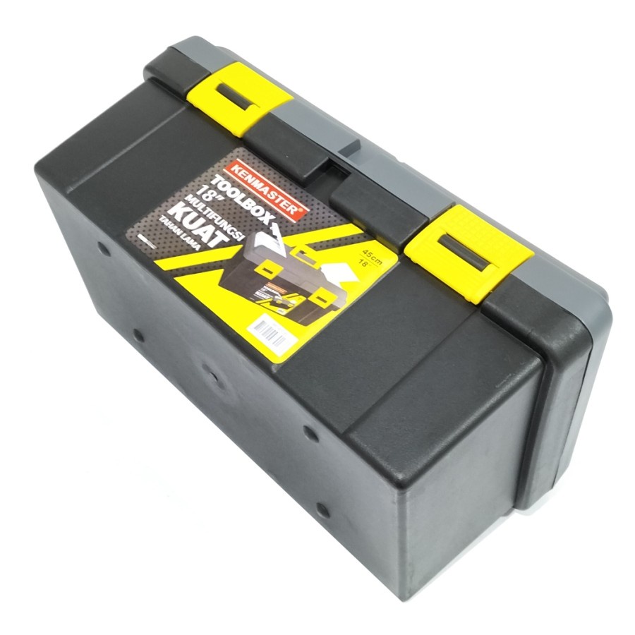 Toolbox 45CM Kenmaster Kotak Kunci Perkakas Tool kit Kuat Tahan lama