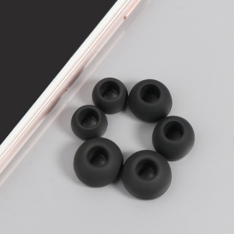 Vivi Silicone Earbud Tips Earbud Pengganti Cap Eartip Tips Eargels 6pasang S M L