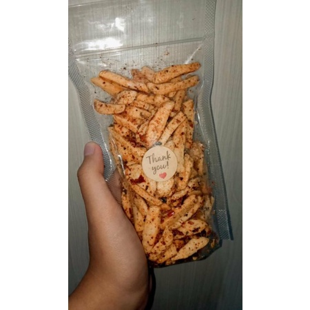 

BASRENG STIK PEDAS & ORIGINAL EKSTRA DAUN JERUKK!! 125gr