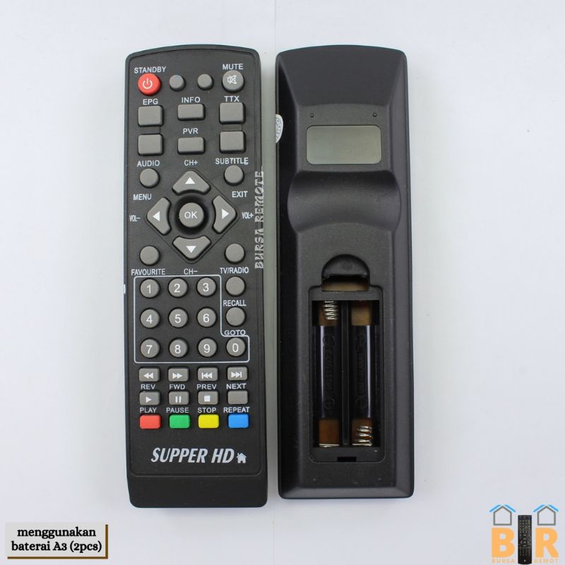 REMOTE STB DVB T2 SUPER HD 168 GOLD